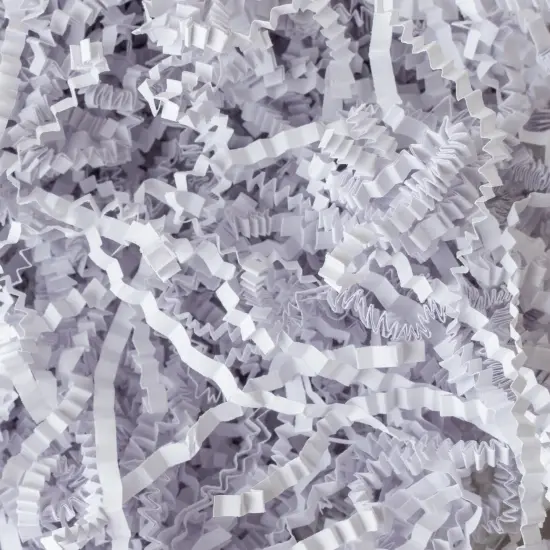 American Crafts Handmade Paper Shredded Paper 1lb-White {4}