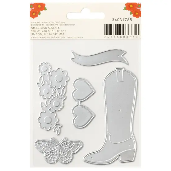 Jen Hadfield Groovy Darlin' Metal Die Set-5/Pkg {3}