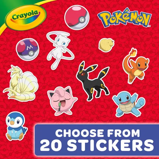 Crayola Coloring Book-Pokemon, 96 Pages {4}