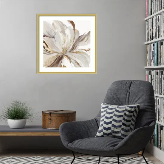 Butterfly Flower II by Asia Jensen Wood Framed Wall Art Print {5}