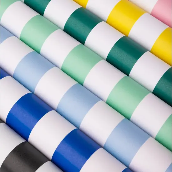 SKY BLUE SIGNATURE CABANA STRIPE TABLE RUNNER {6}