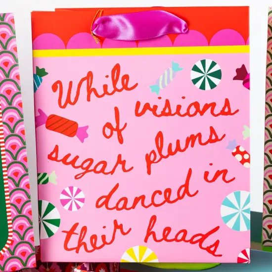 VISIONS OF SUGAR PLUMS HOLIDAY GIFT BAG {2}