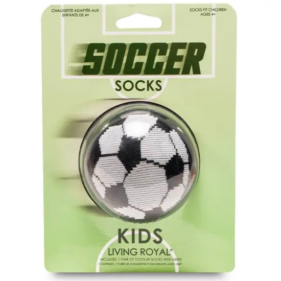 SOCCER BALL KIDS SOCKS {2}