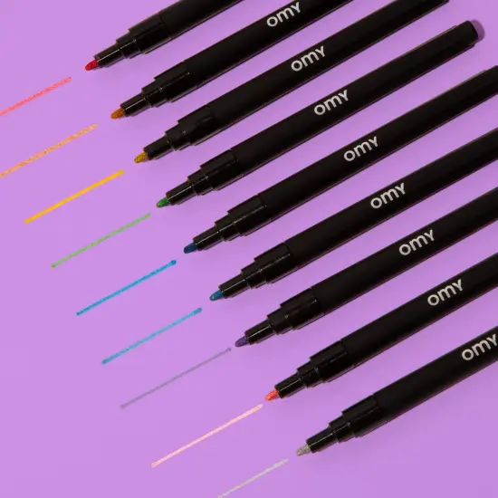 GLITTER MARKER SET {2}