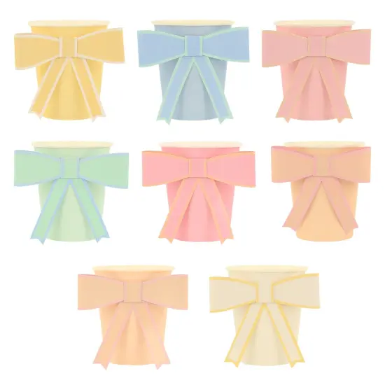 PASTEL BOW CUPS {1}