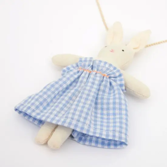 BUNNY DOLL TOY NECKLACE {4}