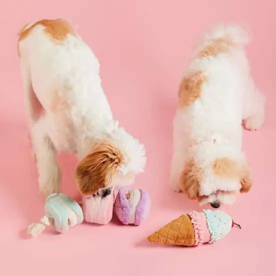 ICE CREAM INTERACTIVE SNUFFLE DOG TOY {5}