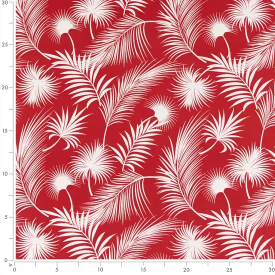 Crimson - Red & Burgundy Leaves,Tropical & Botanical Upholstery Fabric 54 Inches" {4}