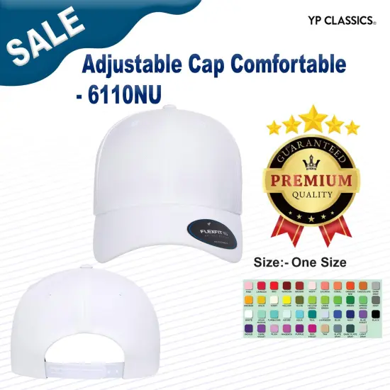 YP Classics&reg; Adjustable Cap Comfortable WHITE {2}