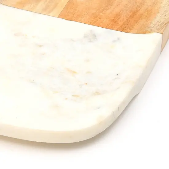 Handmade Wooden Cheese Board/cutting Board - 16" x 9" {5}