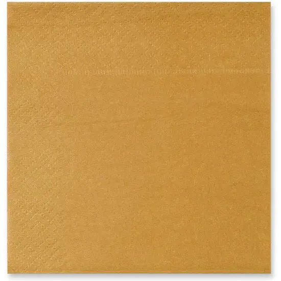 Cocktail Napkins, Mustard Yellow Paper Napkins (5 x 5 Inches, 200 Pack) {1}