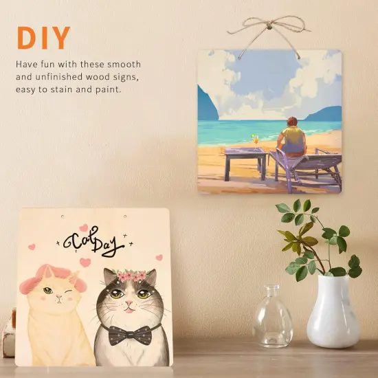 Unfinished Wooden Cutouts for DIY {4}