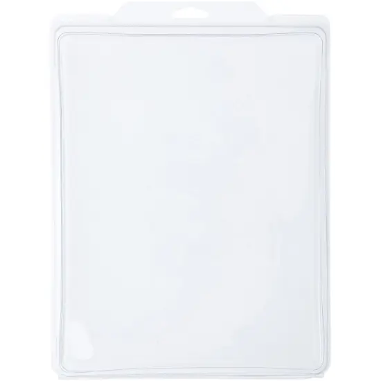 Collecting Warehouse Clear Plastic Clamshell Package / Storage Container, 11" H x 8.5" W x 1" D {1}
