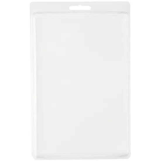 Collecting Warehouse Clear Plastic Clamshell Package / Storage Container, 8.19" H x 5.44" W x 1.75" D {1}