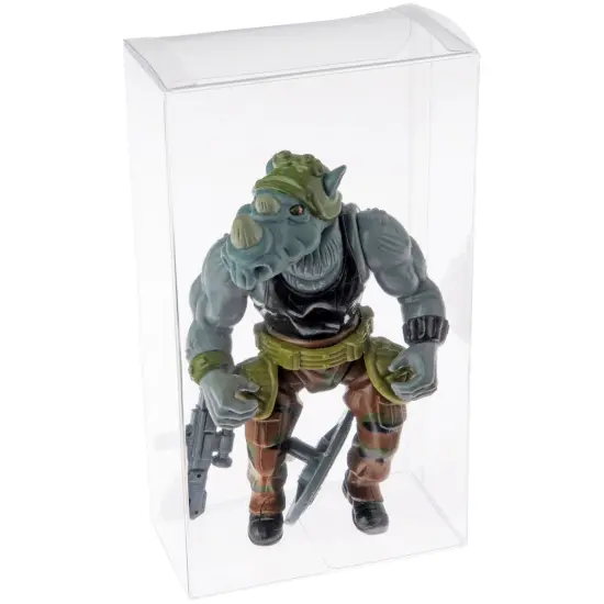 Plymor Clear Folding Action Figure Storage / Display Protector Box, 3.5" W x 2" D x 6.25" H, fits 5" - 5.75" Dolls or Figures {7}