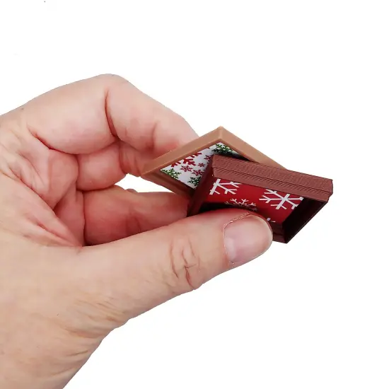 Framed Wall Art for Dollhouses, 8 Christmas Patterns, about 1 inch high, Adorabilities {3}