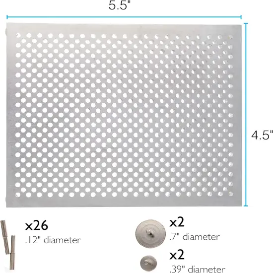 The Beadsmith, Wig Jig, Wig-A-Ma-Jig Deluxe, 4.5 x 5.5 inch Square jig, Includes 30 Metal pegs, Tool for Making Wire findings, Components and Jewelry Designs {3}
