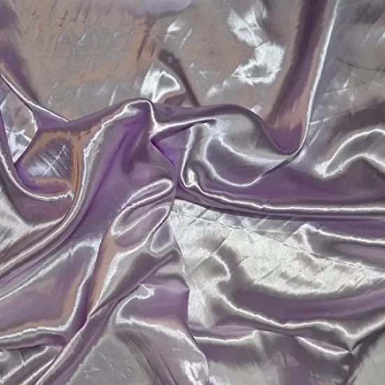 1 Yard Elegant Satin Fabric for Apparel, Draping & Events 58/60" Width Lilac {1}