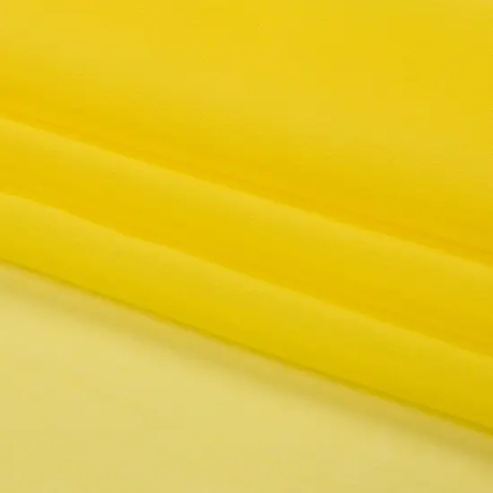 1 Yard Ethereal Silk Chiffon Fabric Sheer Draped Buttercup Yellow 54 inch Width {4}