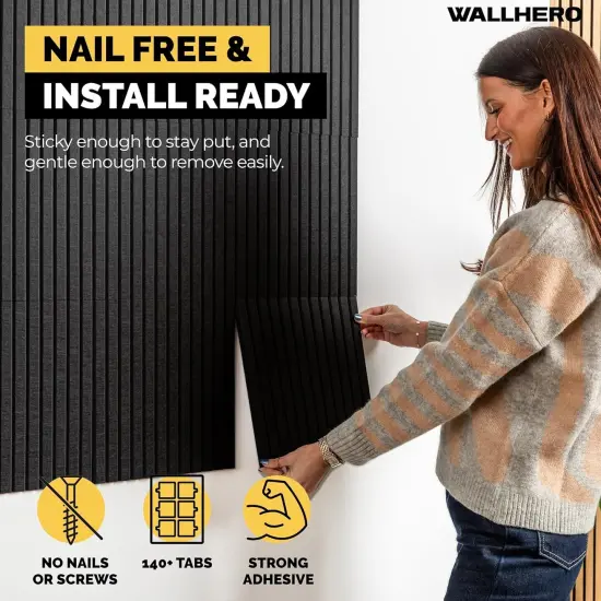 15 Pack Large Bulletin Board, Tack Board, 59"x36(Black Slats) {5}