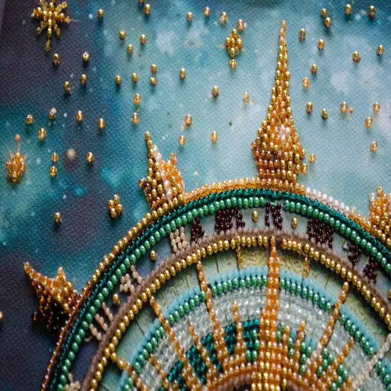 Bead Embroidery Kit - Find your way AB-932 {4}