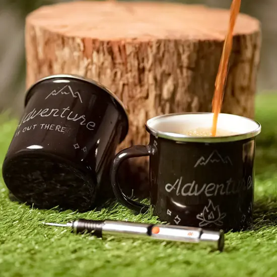 Project Kit: Engrave Camping Mugs {2}