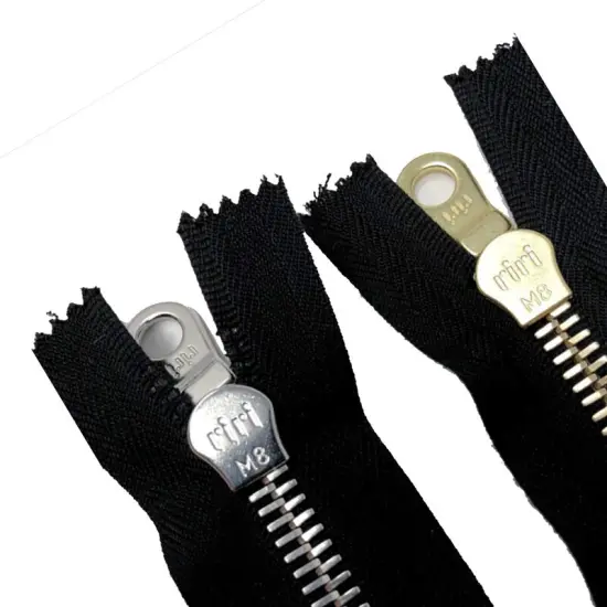 Black 27.5" 8MM Two-Way Separating Brass or Nickel {3}