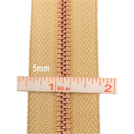 5MM One Way Separating Open Bottom Zipper 28 Inche {5}