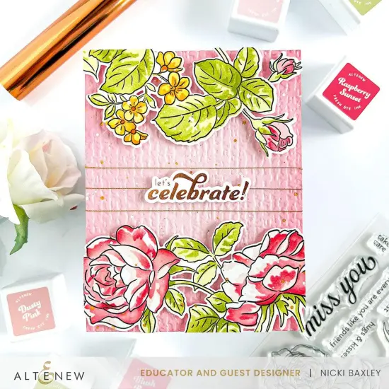 Build-A-Garden: Branching Roses Add-on Die Set {4}