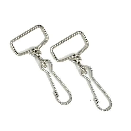 Swivel Hook 2 Inches Long with 1 Inch Loop {5}