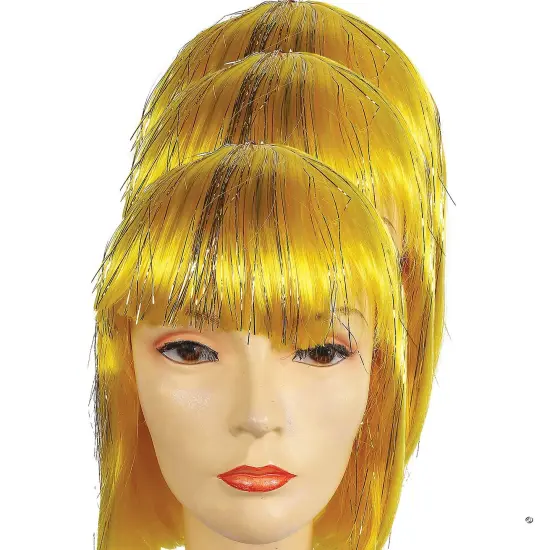 Bargain China Doll with Tinsel Wig {6}