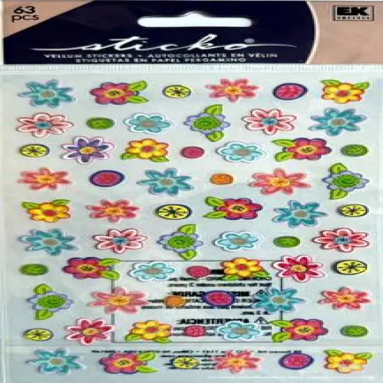 Sticko Teeny Tiny Flowers Stickers {1}