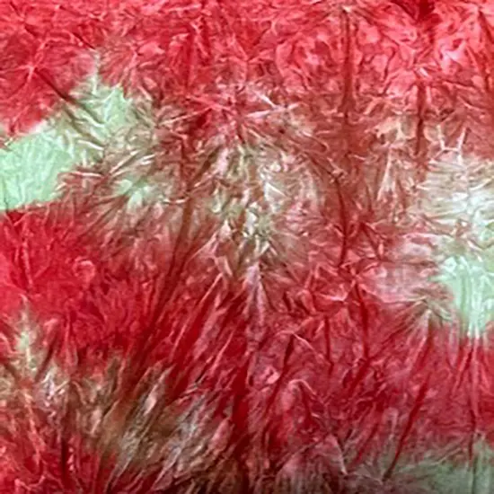 1 Yard Tie Dye Stretch Velvet Polyester Spandex Fabric Dancewear Cosplay 60&rdquo; Width Vivid Pastel {3}