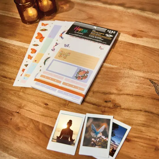 Happy Planner Mini Sticker Value Pack 30/Sheets-Mystic Blooms {4}