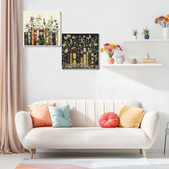 2 Pack Paint by Numbers Kit for Adults Framed {3}