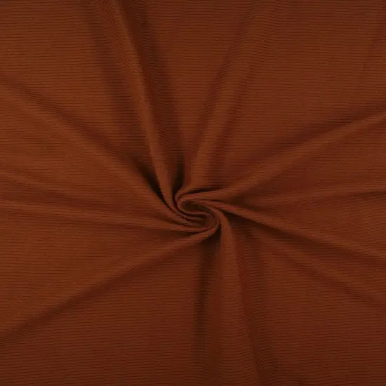 1 Yard 2x1 Yummy Rib Solid Knit Fabric 170 GSM, 58/60&Prime; Wide Polyester Spandex Blend ORANGE LT {2}