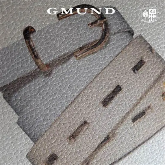 Gmund Leather Mocha 12" x 12" 130# Cover Sheets Pack of 50 {4}