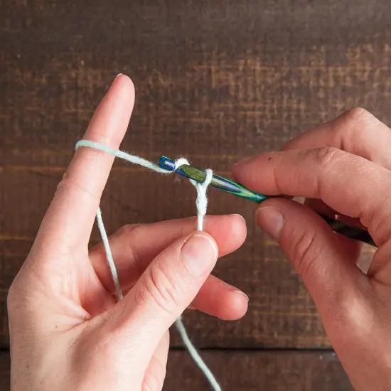 Crochet Caspian Wood Crochet Hook Set {4}