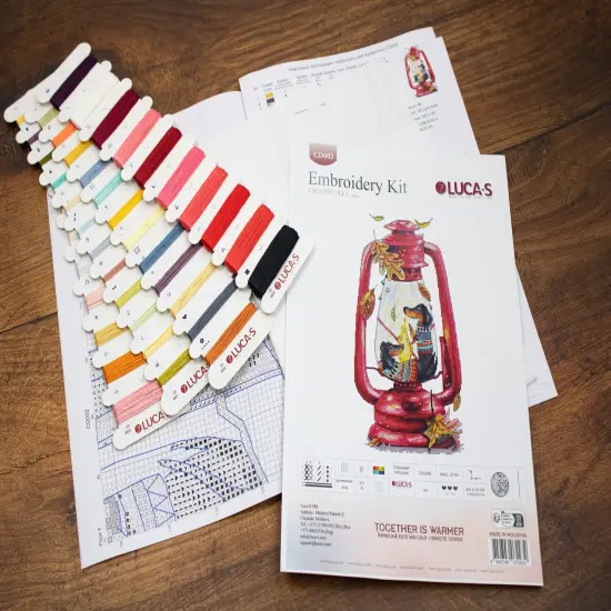 Together is Warmer CD002L Counted Cross-Stitch Kit {5}