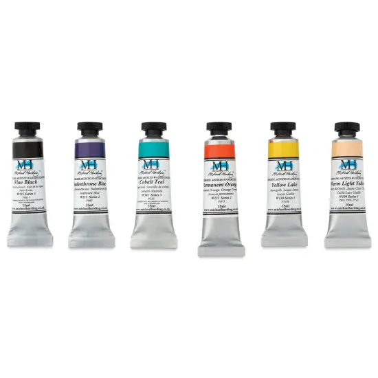 Michael Harding Artists Watercolors - Set of 6, City Night, 15 ml {1}