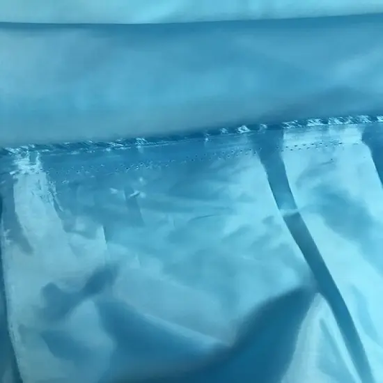 1 Yard Turquoise Garment Lining Fabric 100% Polyester 58/59" Width {3}