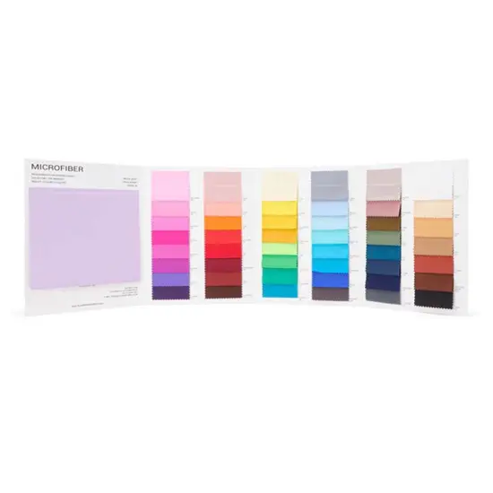 Microfiber Nylon Spandex Color Card {3}