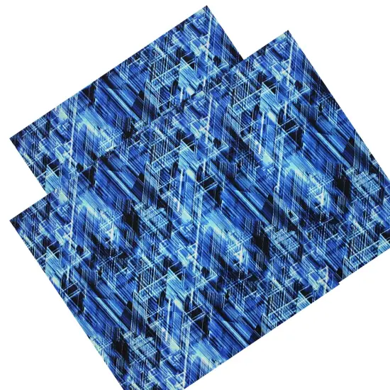 Artificial Intelligence Printed Spandex {6}