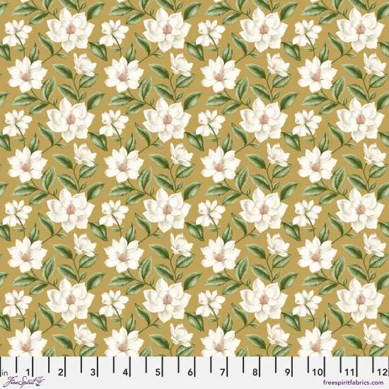 Grandiflora in Gold (pwsa075.gold) | Country Romance | Sanderson | Free Spirit {1}