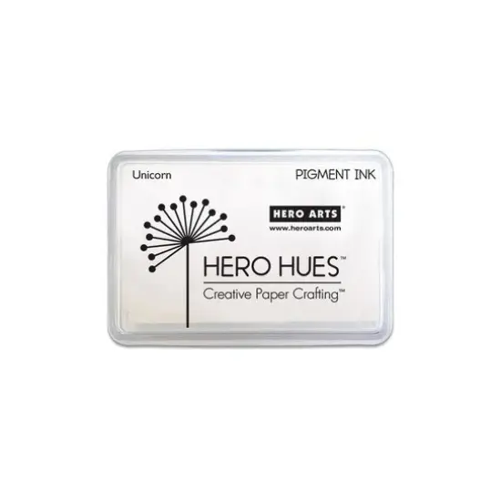 Hero Arts Unicorn White Pigment Ink Pad {1}