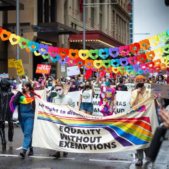 6 Pieces Colorful Rainbow Heart Banner - 60 Feet Colorful Rainbow Gay Pride Paper Garland - Heart Shape Hanging Decorations {4}