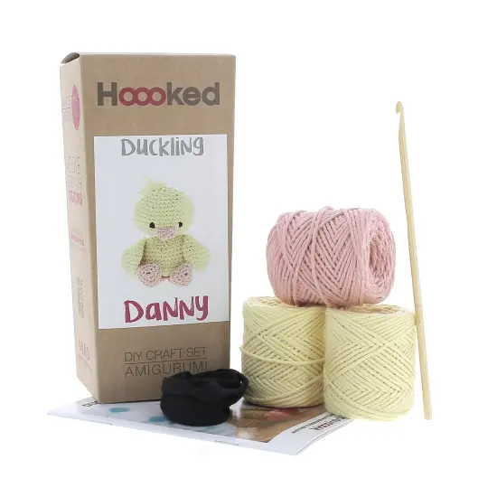 DIY Crochet Kit by Hoooked Duckling Danny - Popcorn PAK131 {2}