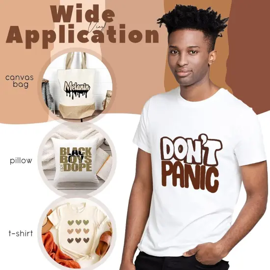 16 Sheets 12 X 10inches Heat Transfer Vinyl Nude Vinyl Bundle {5}