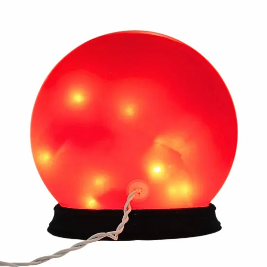 Stony Creek 7.0 Inch Frequent Flyer Pre-Lit Round Orb Halloween Lighted Glass Accent , Halloween Decor PUMPKINS {2}