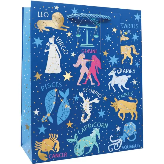 Pack/6: Astrology Gift Bag - 8 x 4 x 10" {1}